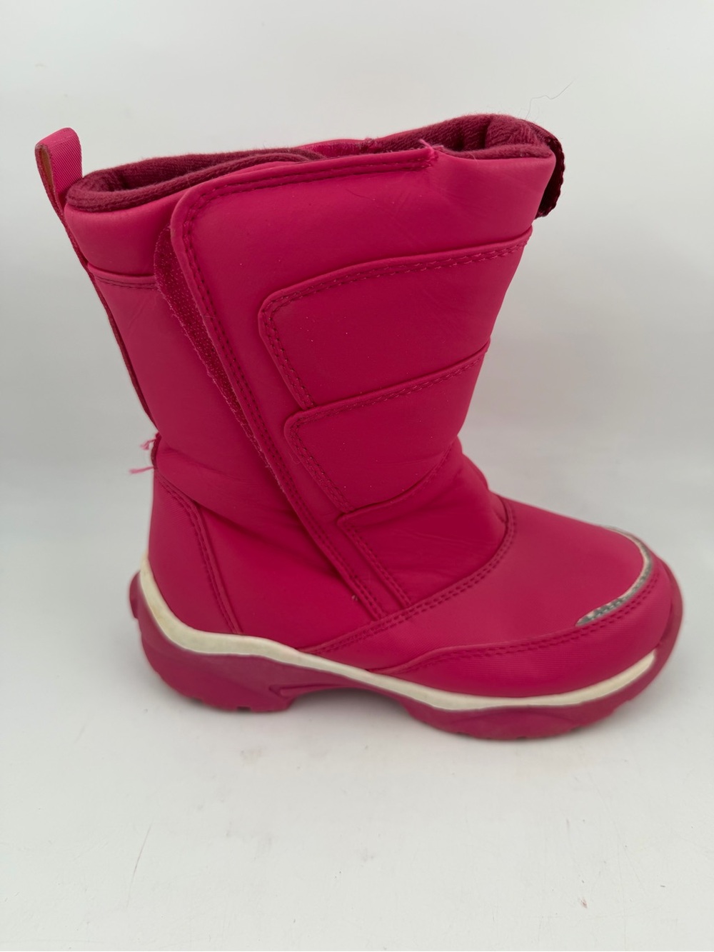 Lands End Girl’s Pink Insulated-SZ 13C M- Winter Snow Boots